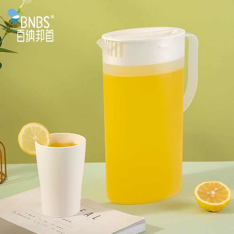 Большая емкость летний домашний кувшин 1.5L/2L для холодных напитков, холодильник, чайник для сока, термостойкий