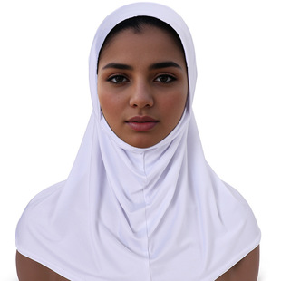 Crystal Linen Loose Headgear Middle Eastern Hipbar Bottoming Hat Turban Middle Eastern African Headgear Wholesale Cross-Border Turban Thin