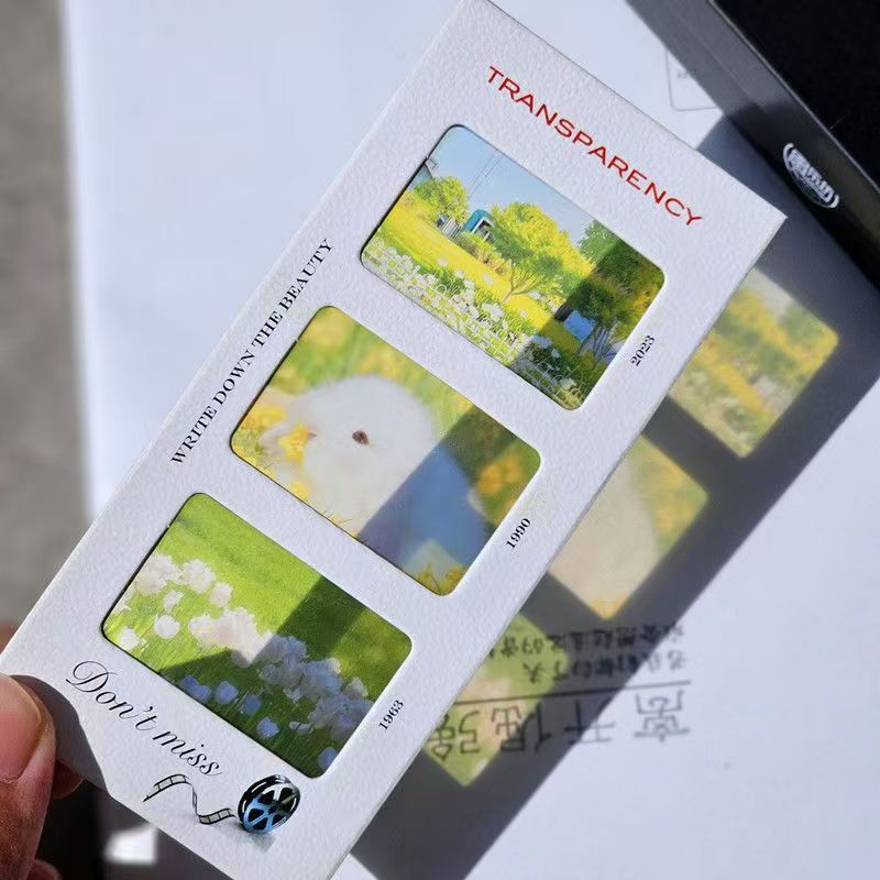 Reversal film bookmark customization of two-way three-way frame birthday graduation season gift celebrity anime to come and draw card customization
