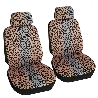 Amazon's Best-Selling Leopard Print Digital Printing All-Inclusive Car Seat Cushion Cover Four-Season Universal Seat Cover Supplies (Universal seat cover) - beige-two-seater-universal
