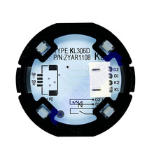 申龙/广日电梯按钮KL306D替代品AN801亚克力圆形开孔39MM白光蓝光