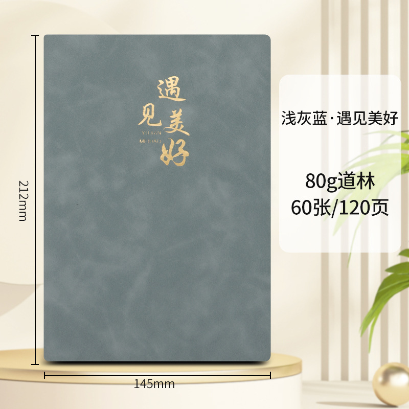 a5羊巴皮a4本子公司商务办公记事本加厚道林纸本子批发笔记本定制|undefined