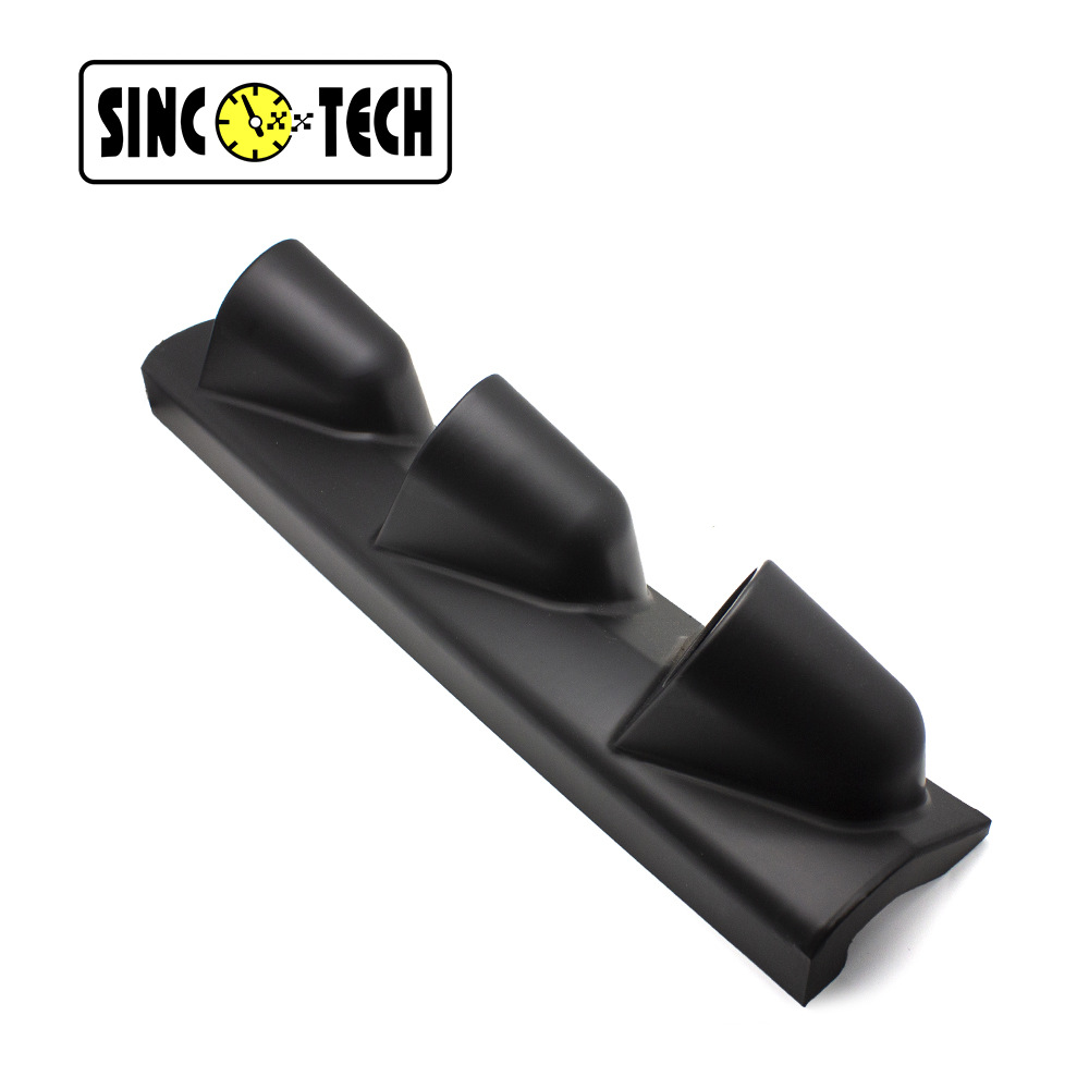 Car Instrument Modification Universal Single Hole Double Hole Three Hole Instrument Frame 52mm Triple Instrument Holder Instrument Cover
