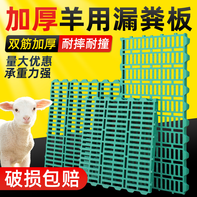 羊用漏粪板加厚塑料养羊用的漏粪板羊圈羊粪羊舍栏羊床漏缝板养殖