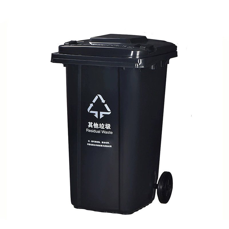 240L classification with large trash can to large -capacity outdoor sanitation community property large flip trash can wholesale