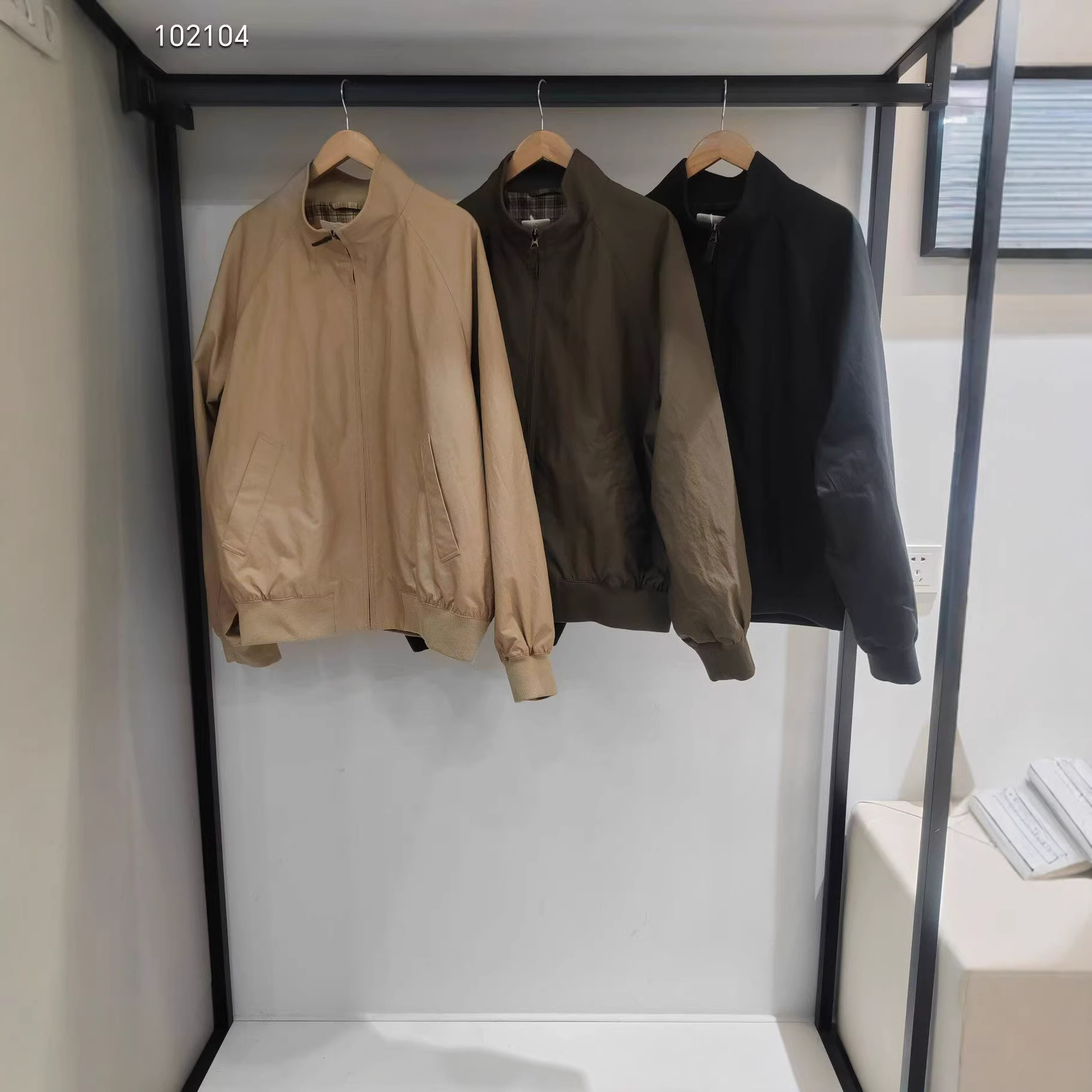 Kişi və qadın üçün Harrington ceketi, yazlıq casual