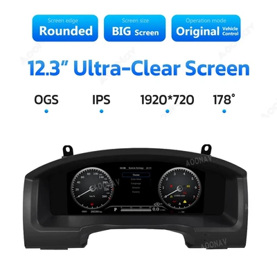 automobile instrument Cruiser Instrument Panel Lcd