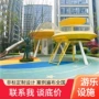 儿童造型游乐无动力滑梯