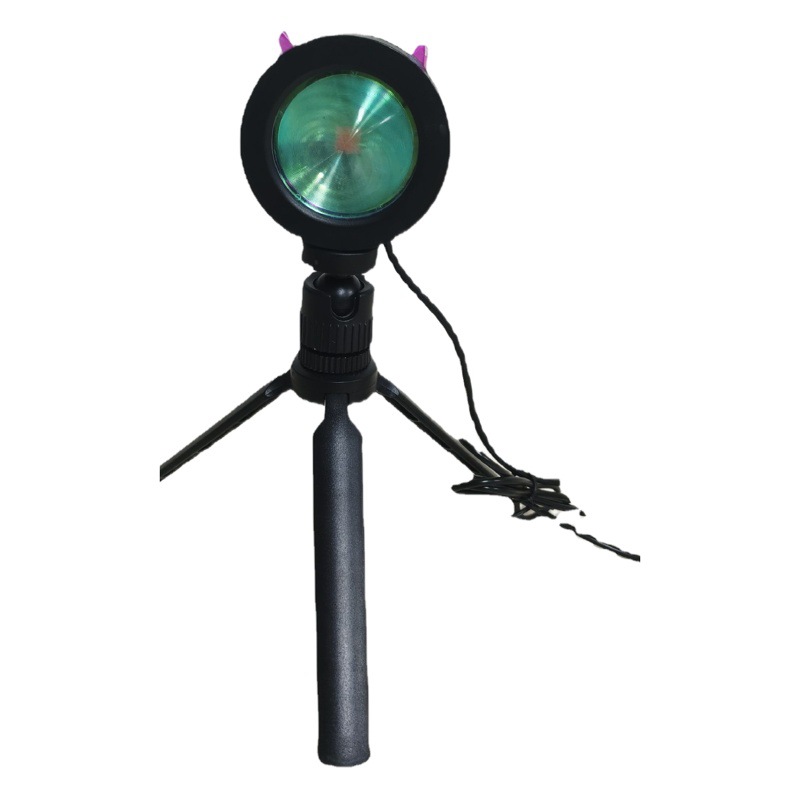 Sunset lámpara portátil fácil cambio película atmósfera foto artefacto