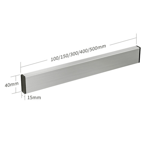Kitchen knife holder wall-mounted magnetic rack stainless steel magnetic knife storage and dish knife stand simple knife holder storage rack