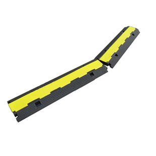 Factory wholesale rubber speed bump car road speed bump gas station speed limit buffer zone parking lot