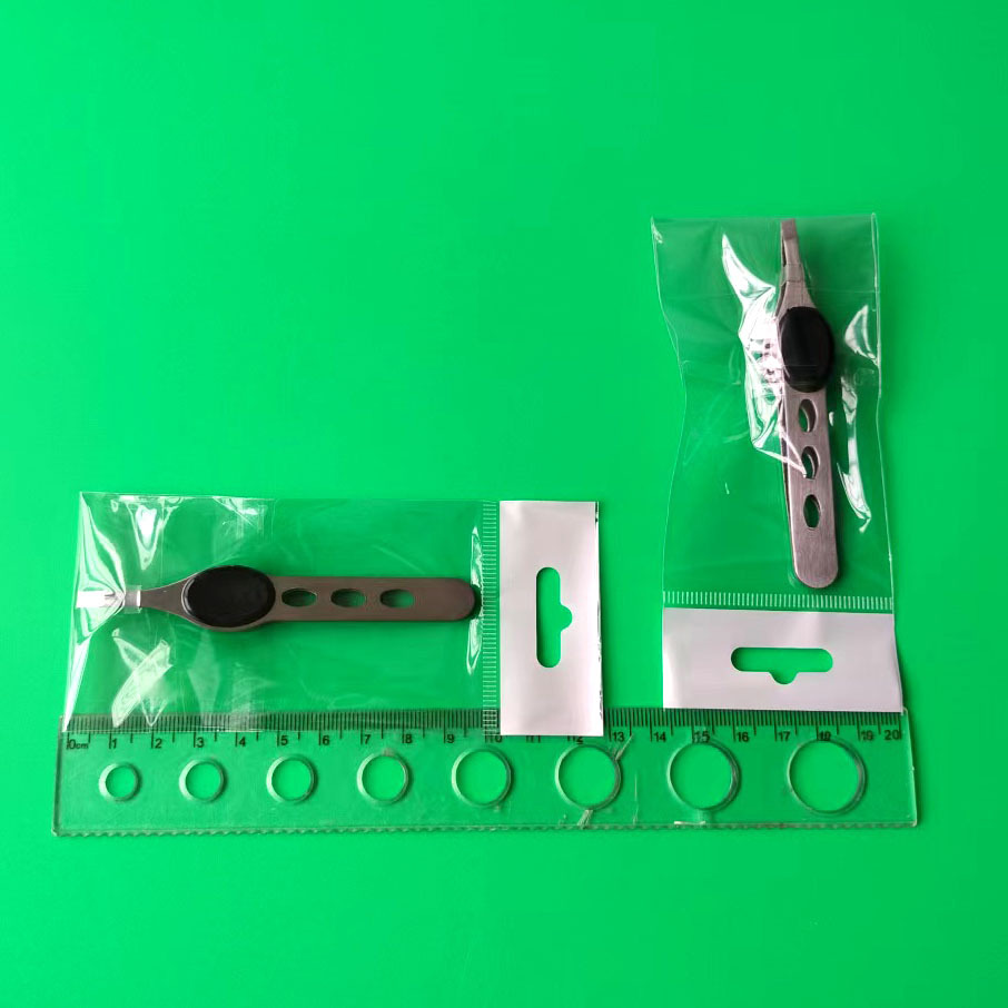 Fuente transfronteriza de cejas de acero inoxidable 3 agujeros cejas pinzas multifuncionales pinzas de maquillaje pinzas de cejas pinzas