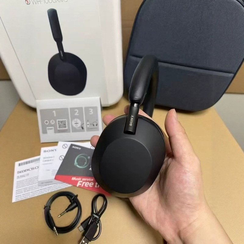 Wh-1000Xm5 Headphones Wireless Bluetooth Noise Canceling Headphones 1000Xm4 Upgraded Model