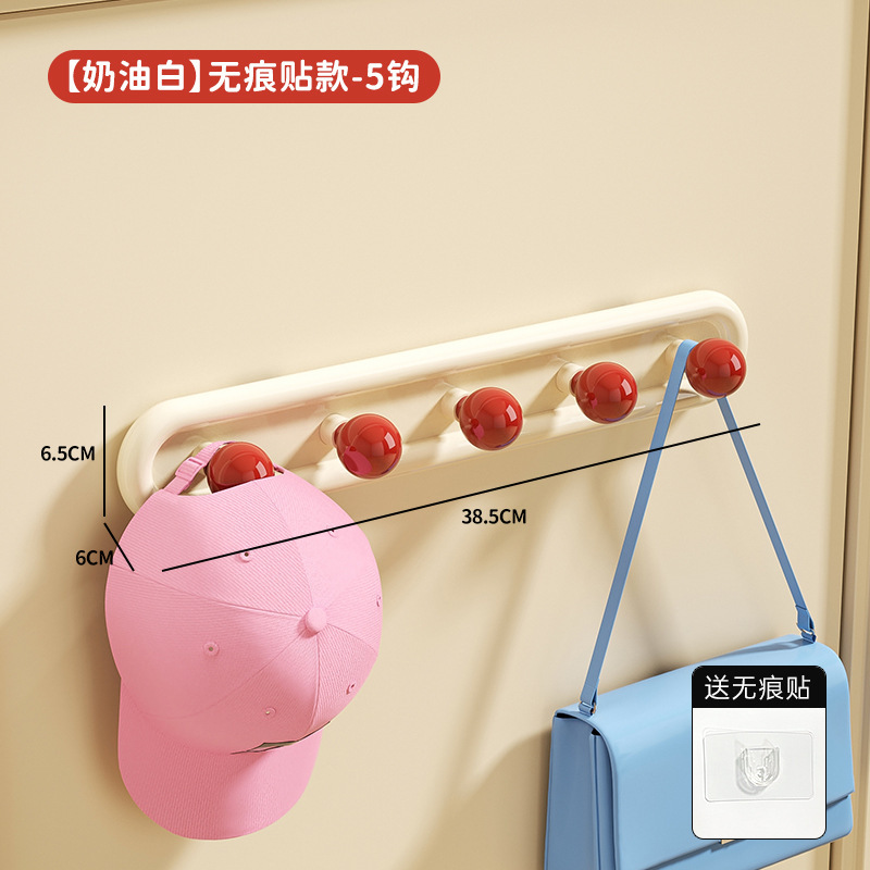 多巴胺门后挂钩吸盘免打孔衣服帽子强力承重衣钩浴室入户门挂衣钩|undefined