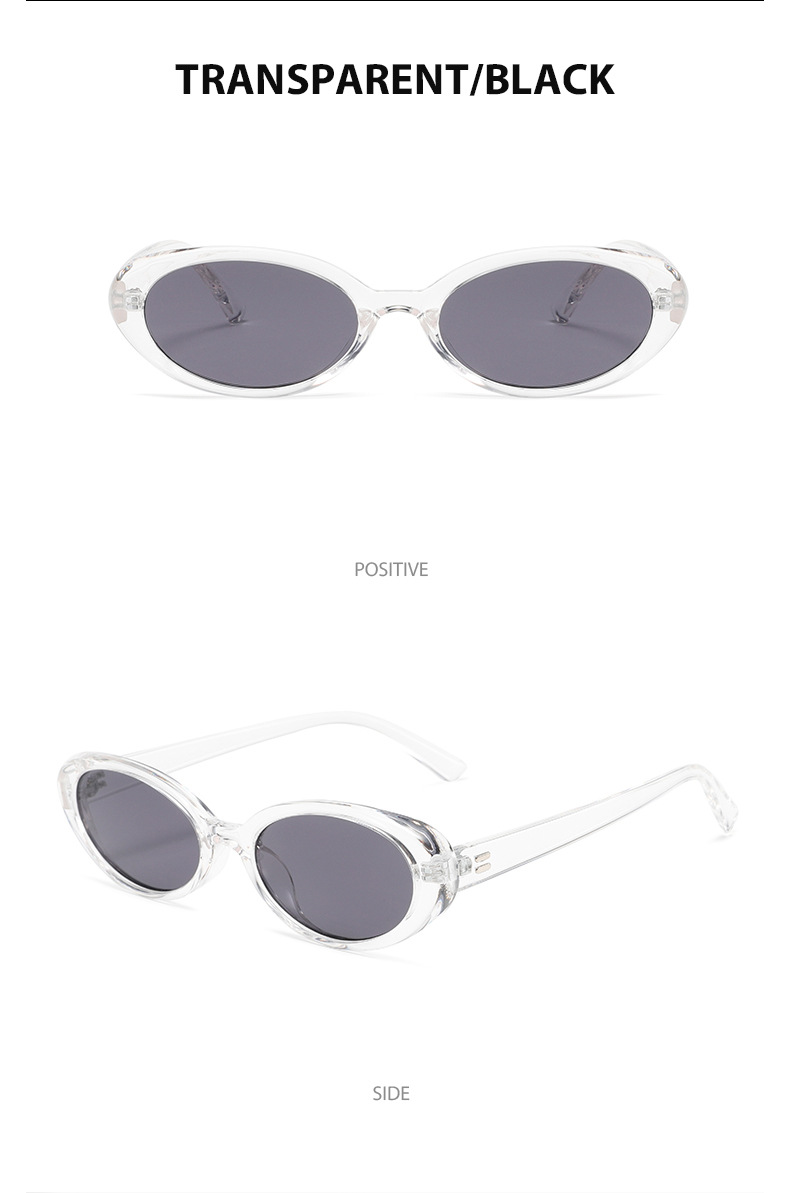 All Seasons Season Vacation Solid Color PC UV400 Protection Cat Eye Full Frame Women's Sunglasses