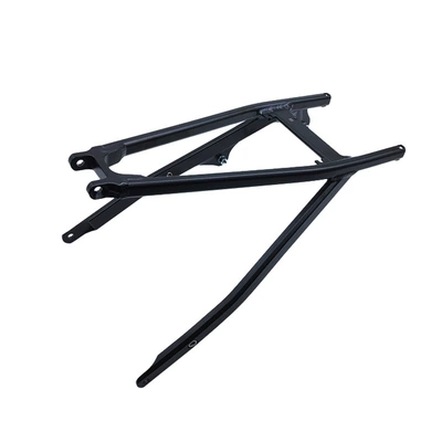 Hengjian Two-Stroke Z300 Off-Road Motorcycle Szc Original Aluminum Alloy Subframe Black Rear Tail Frame Connection (Motorcycle frame) - subframe