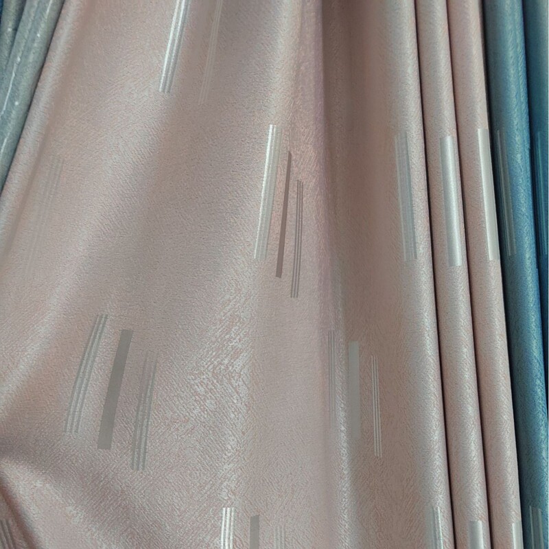 Full shading Middle East curtain finished stripe small window rental dormitory school cheap curtain fabric foreign trade wholesale Full shading Middle East curtain finished stripe small window rental dormitory school cheap curtain fabric foreign trade wholesale