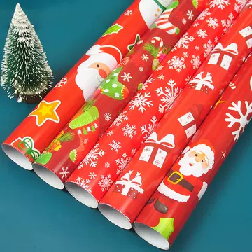 [Spot supply] Christmas wrapping paper, holiday gifts, gift wrapping paper, cross-border e-commerce platform support - ShopShipShake