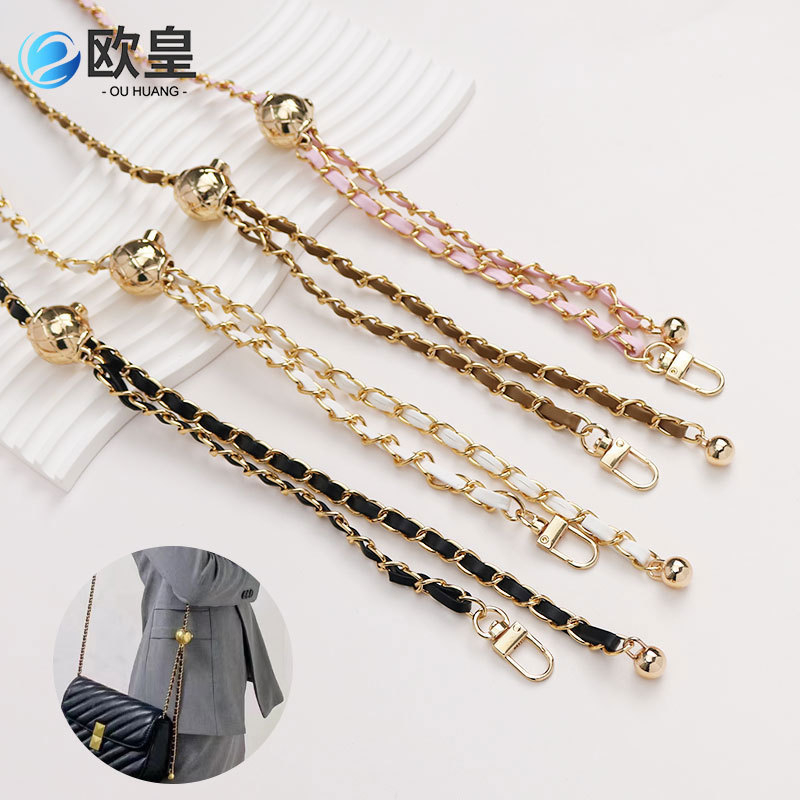 新商品の金珠玉はカバンチェーンのアルミチェーンを調節できます。|undefined