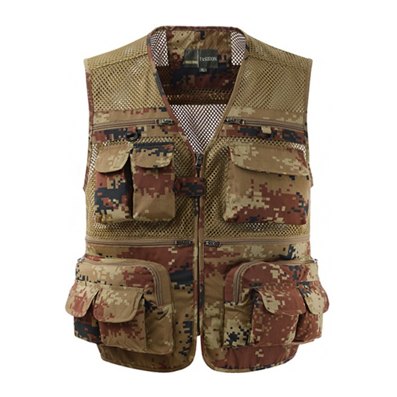 Camuflaje multi-Bolsillo #56-camuflaje amarillo