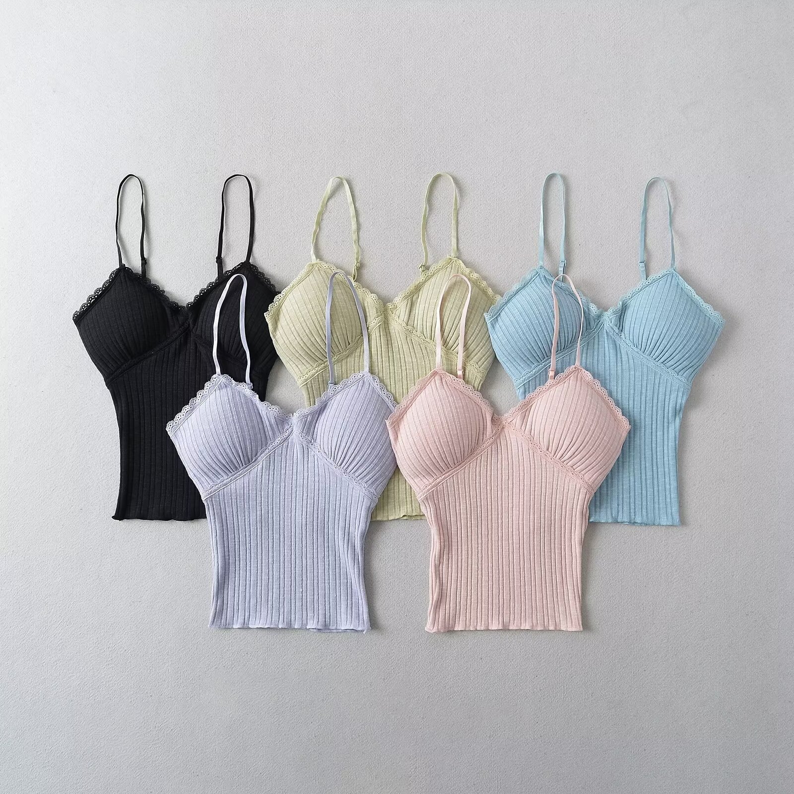 Lace summer tank top