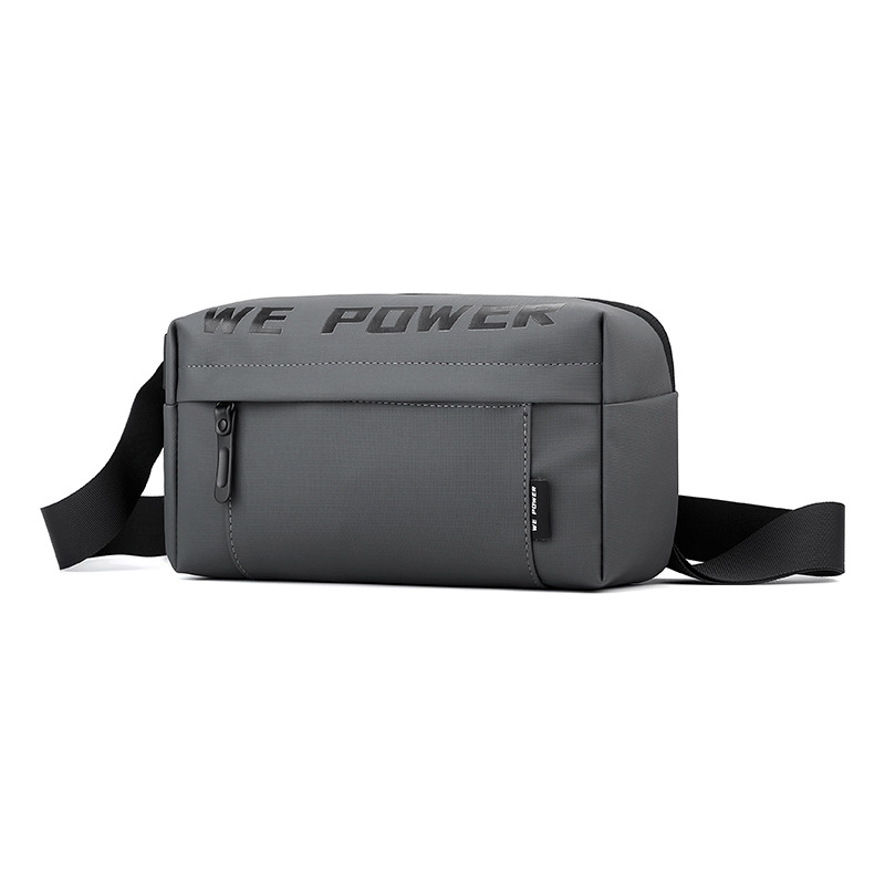 WEPOWER nuevo bolso de hombre, bolso de hombro casual, bolso de pecho, bolso de mensajero de viento funcional, bolso de cintura de moda, bolso pequeño