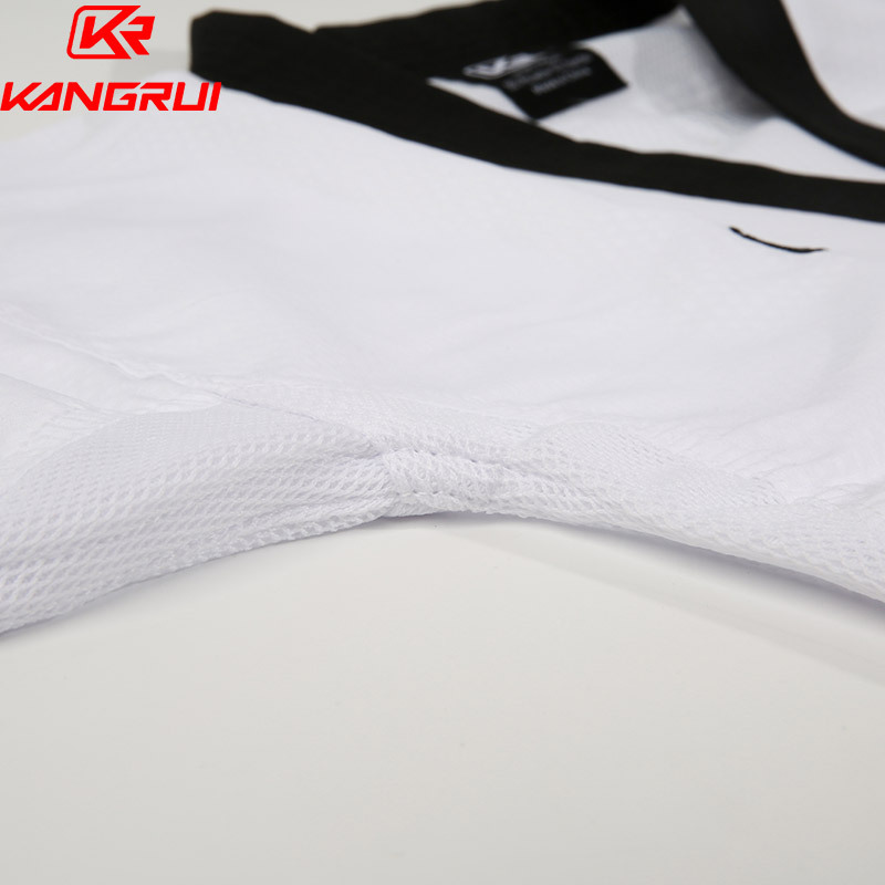 Ropa de pista de fábrica de Kangrui transfronteriza ropa de taekwondo de secado rápido ropa de entrenador entrenamiento ropa de pista de verano hombres y mujeres adultos