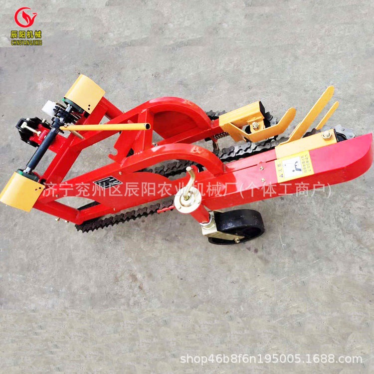 花生收获机四轮拖拉机链条式花生收割机刨花生起花生挖花生果子机