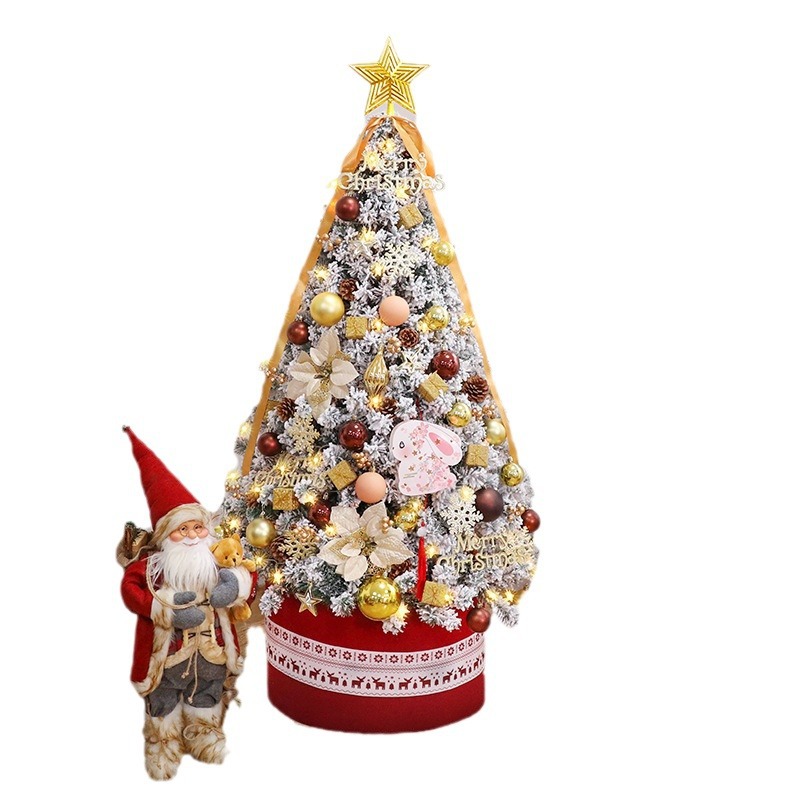 Amazon 2025 nuevo árbol de Navidad doméstico regalos de Navidad decoración encriptada paquete de simulación al por mayor