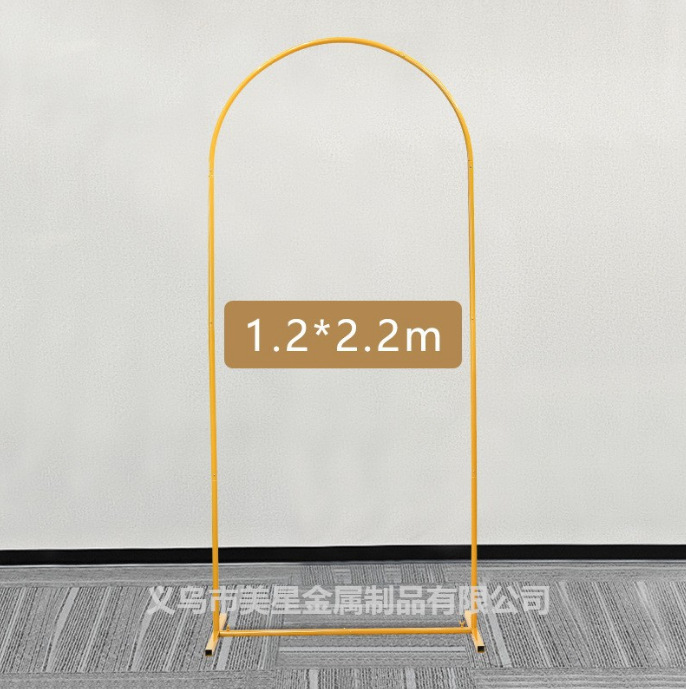 6.6FT 황금 원형 튜브 1*2m