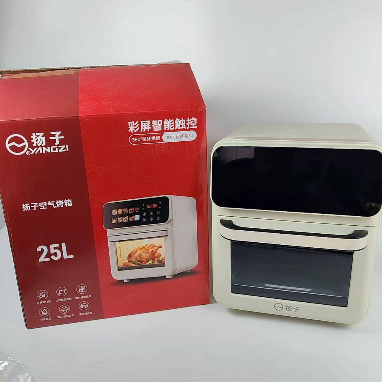 Кухонная фритюрница Yangji 5L, домашняя большая ёмкость, электрическая жарочная машина, фритюр, машина для French fries, воздушное обжаривание