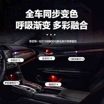 Civic 2016-2021 Honda — Panel (Dashboard) işıqlandırması