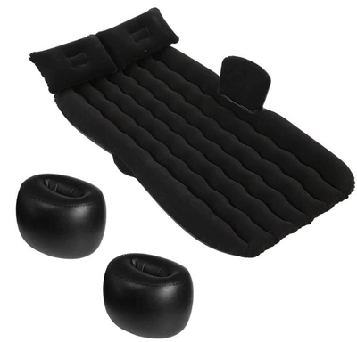 Vehicle-mounted inflatable bed | Inflatable Car Bed - default-item-865b-wave-storage-ottoman-black