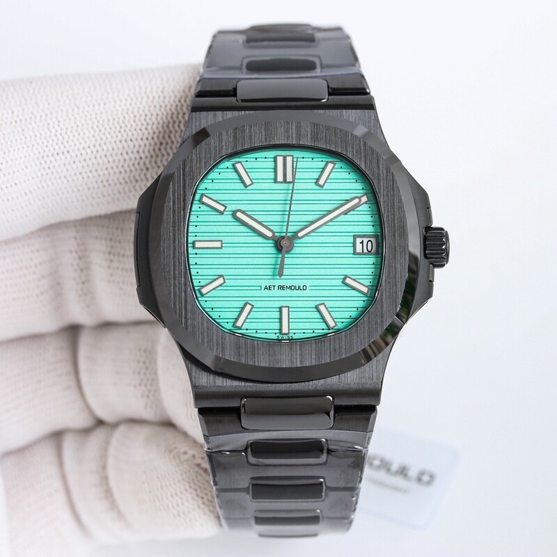 Black and white ceramic watch Nautilus 5711 all-ceramic waterproof mechanical watch fully automatic mechanical men's watch