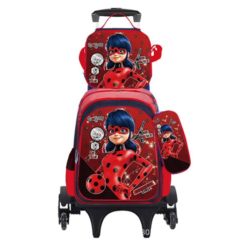 Fábrica directa transfronteriza nueva serie de montaña y mar de dibujos animados de tres piezas paquete de bolsas de 2 / 6 rodadas