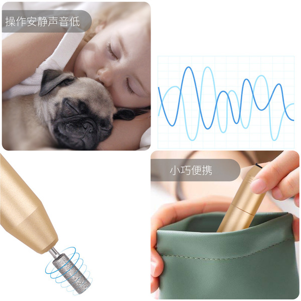 Nail milling machine for manicure