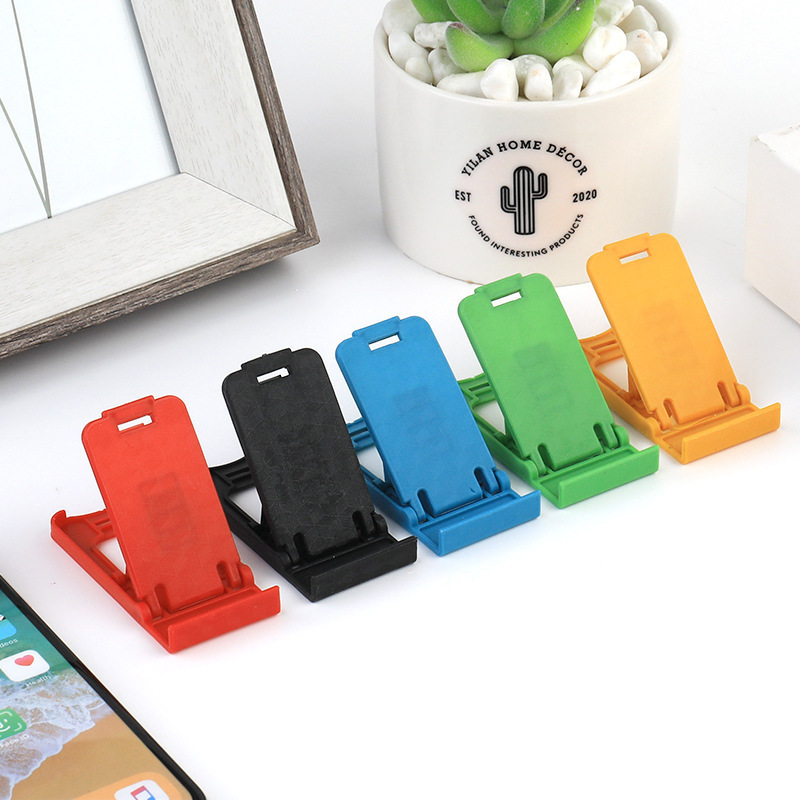 Soporte de teléfono móvil escritorio simple plegable portátil soporte de soporte de teléfono móvil perezoso multifuncional tipo de fijación universal