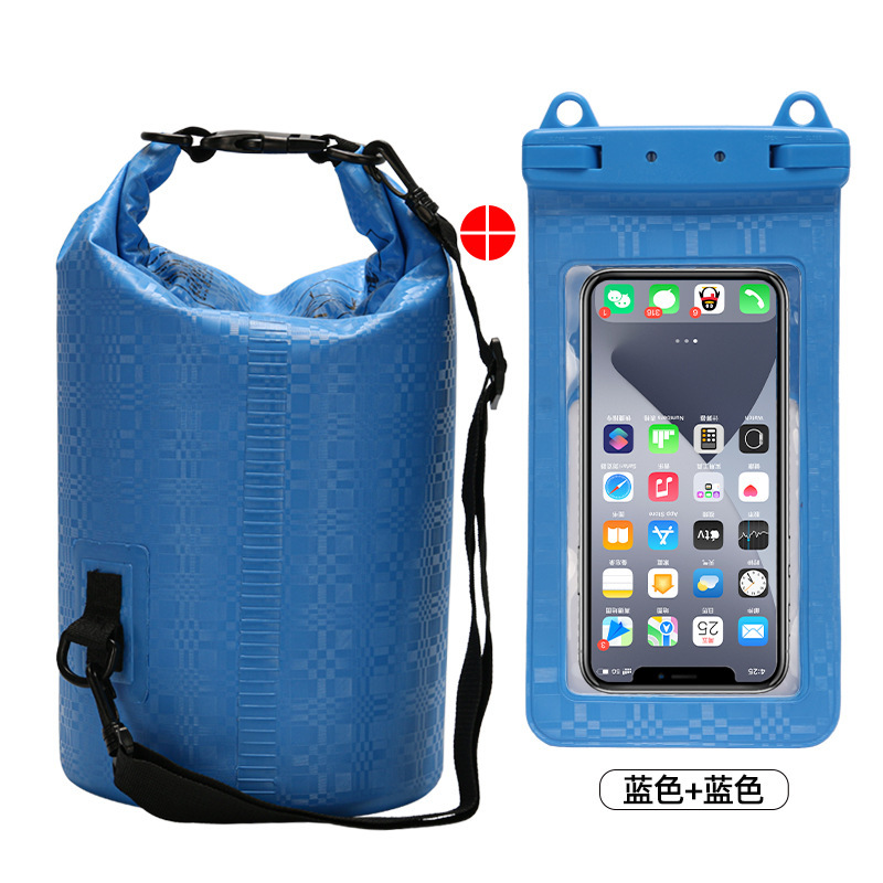 Verano playa caliente deriva bolsa de natación al aire libre mochila individual PVC impermeable bolsa de teléfono móvil Portátil Bolsa de cubo grande