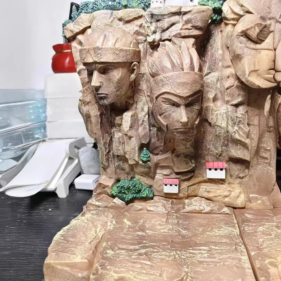 HUOYING GK SEVEN SHADOWS RESONANCE 시리즈 HUOYING ROCK HUOYING 벽 장면 동상 모델 장식품 박스 핸드셋