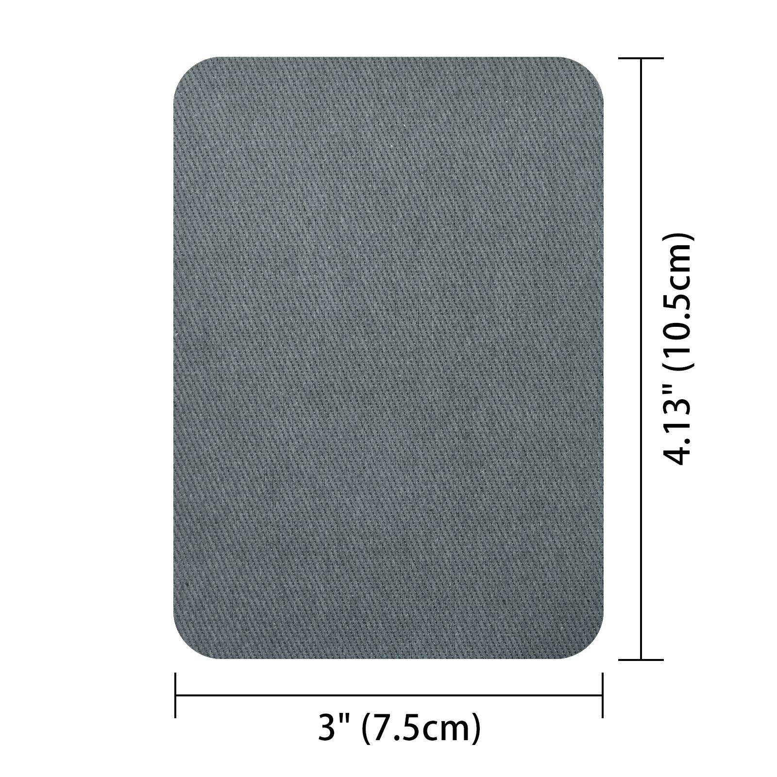 다크 그레이 * 스퀘어 * 7.5*10.5