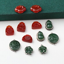 S925���y���ֺ��J����С���p�h��� �t���������ȵ���DIY���