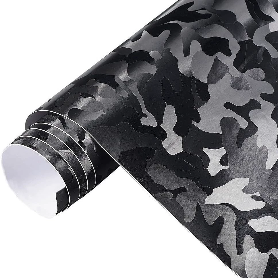 Автомобильный цвет изменена пленка призрак черный кузов интерьер ПВХ завод прямой поставки для оптового экспорта внешней торговли трансграничной электронной коммерции