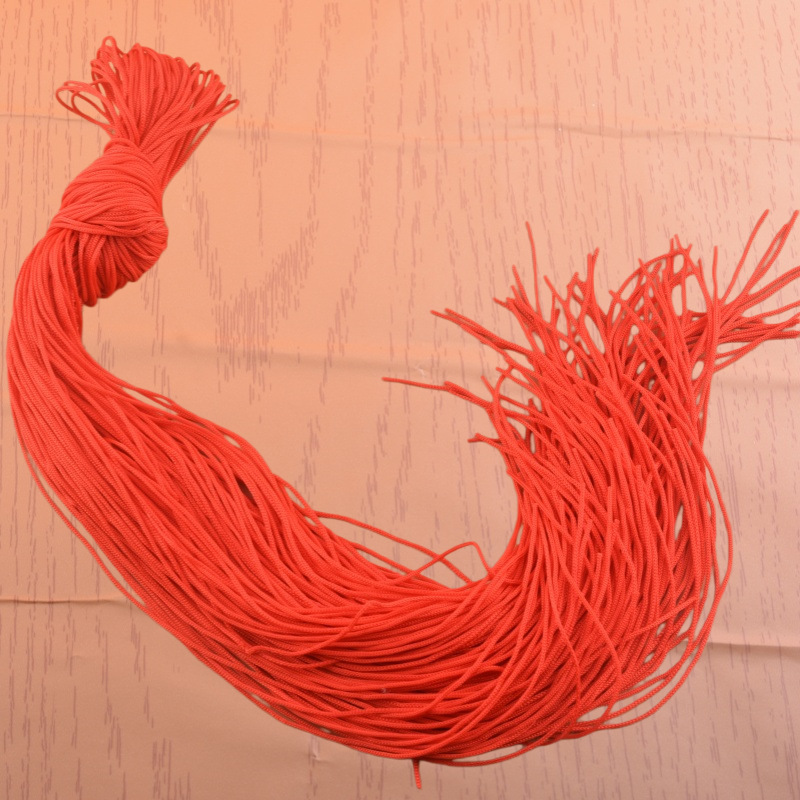 Tassel Material Jade Thread Handmade Red Thread Necklace Cord Thin Red String Black Cord Pendant Hanging Rope Hand-Woven Rope Fine Thread Tassel Material Jade Thread Handmade Red Thread Necklace Cord Thin Red String Black Cord Pendant Hanging Rope Hand-Woven Rope Fine Thread