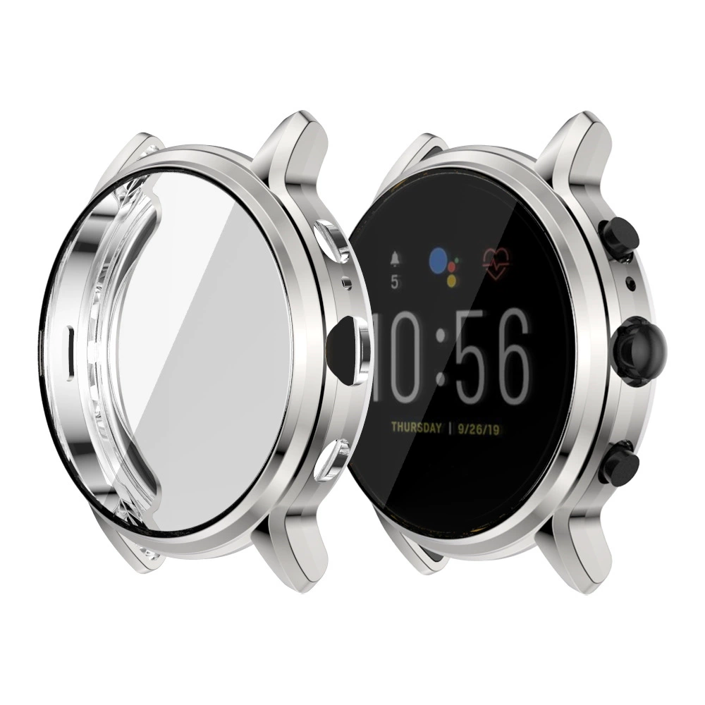 Защитный чехол для Fossil Gen 5 Carlyle Gen 5 с электропокрытием TPU, все включено