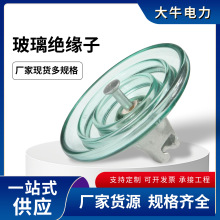 标准型盘形悬式钢化玻璃绝缘子 LXP-100高压线路绝缘件 厂家直供