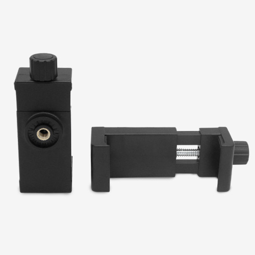 Live broadcast universal mobile phone holder double hole clip tripod selfie chuck anchor shooting accessories single clip back clip