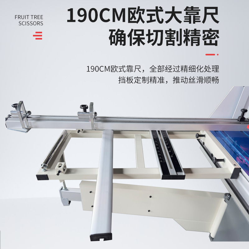 Sierra de mesa de empuje de precisión de corte automático de Marsh