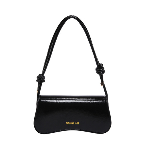 French minimalist retro fashion single-shoulder small square bag 2024 winter new unique trendy niche design handbag
