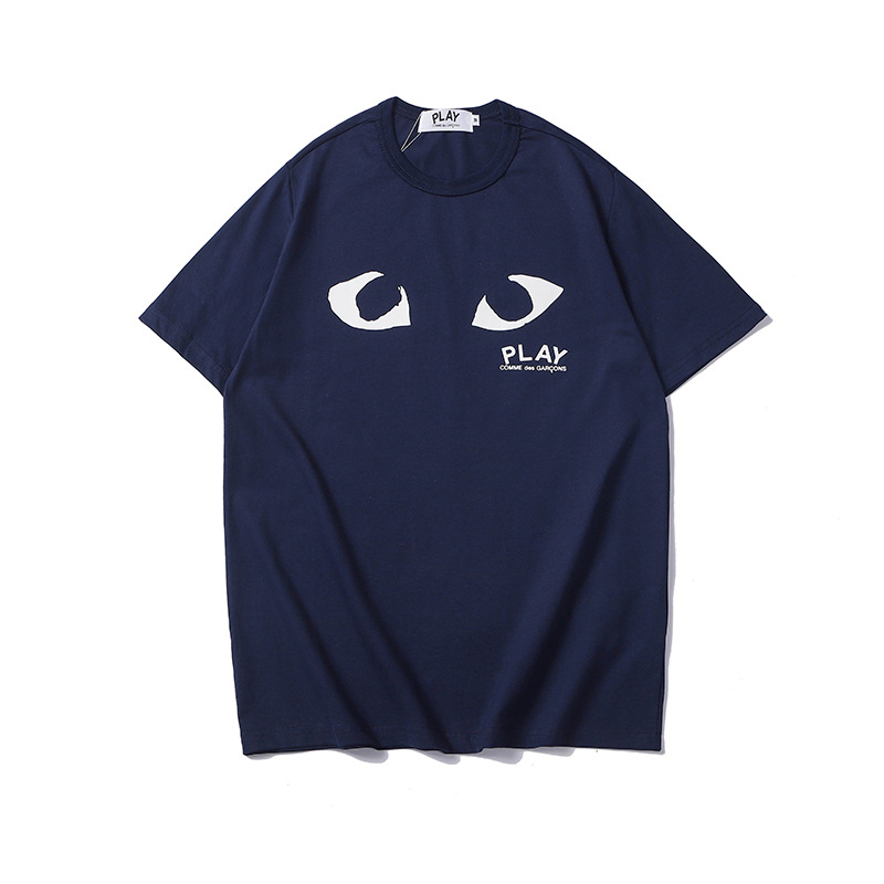 Comme des Garçons Play T-shirt Eyes Logo Navy