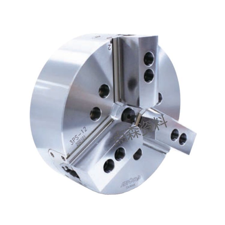 台湾佳贺Autogrip固力普液压卡盘 3PS-12三爪中实低保养动力夹头